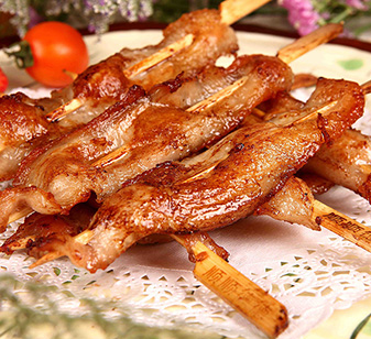 串燒豬頸肉