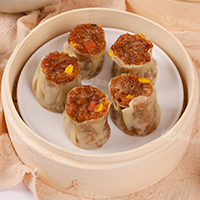 玉米火腿糯米燒麥